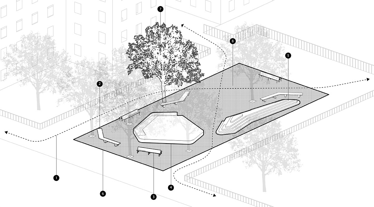 Process Diagram for Opening the Edge at Lillian Wald Housing